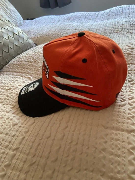 47 Brand San Francisco Giants Orange and Black Cap - Picture 2 of 4